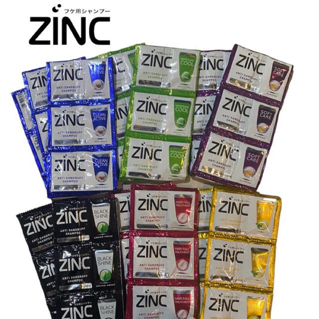 Jual Zinc Shampo Renceng 12sachet dan 24sachet Sampo Anti Ketombe ...
