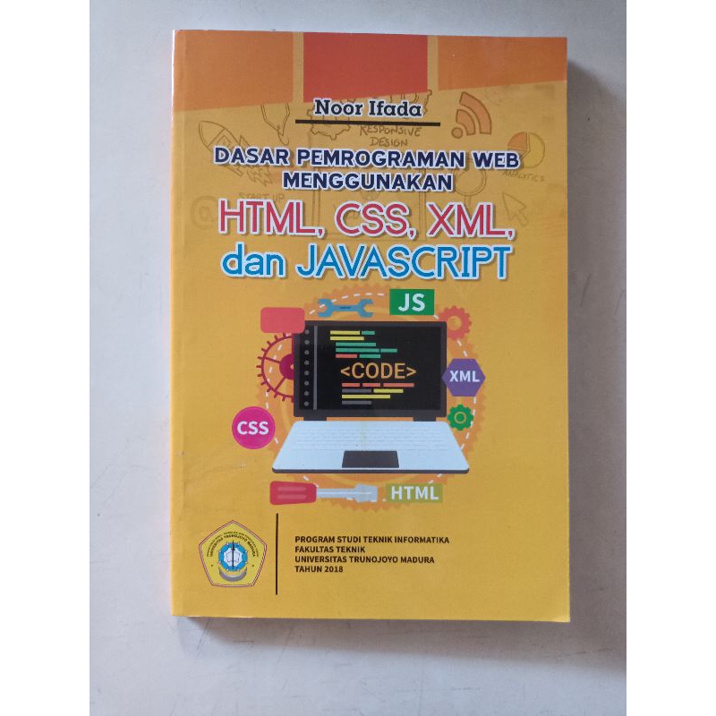 Jual Original Buku Dasar Pemrograman Web Menggunakan HTML CSS,xml,dan ...