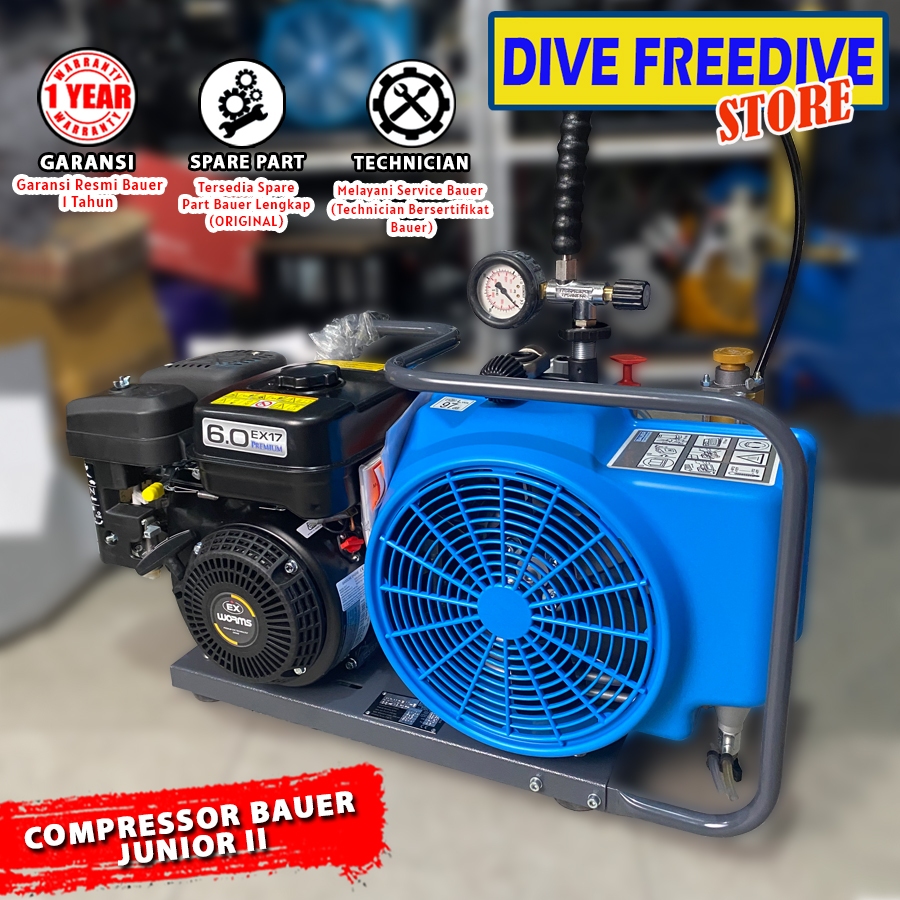 Jual Compressor Bauer Junior II 2 No BTimer Kompresor Komba Pengisi