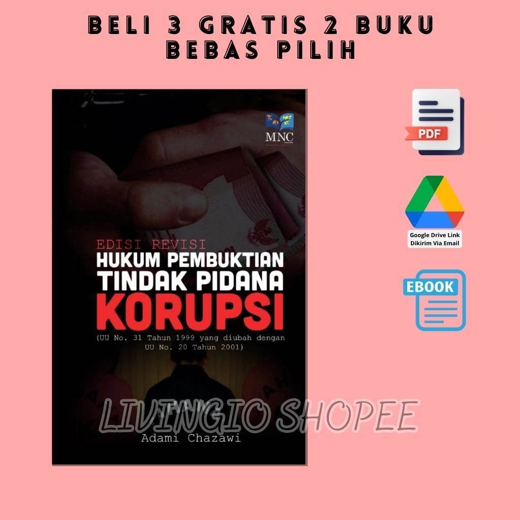 Jual Hukum Pembuktian Tindak Pidana Korupsi Edisi Revisi Adami