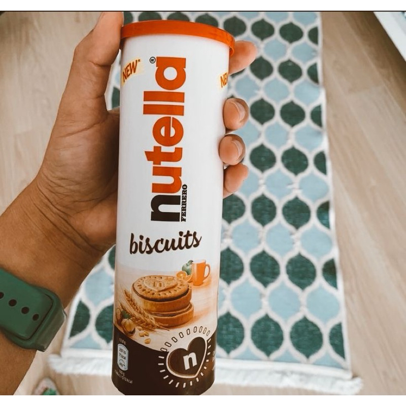 Jual Nutella biscuit tube 166g original arab (exp sept) | Shopee Indonesia