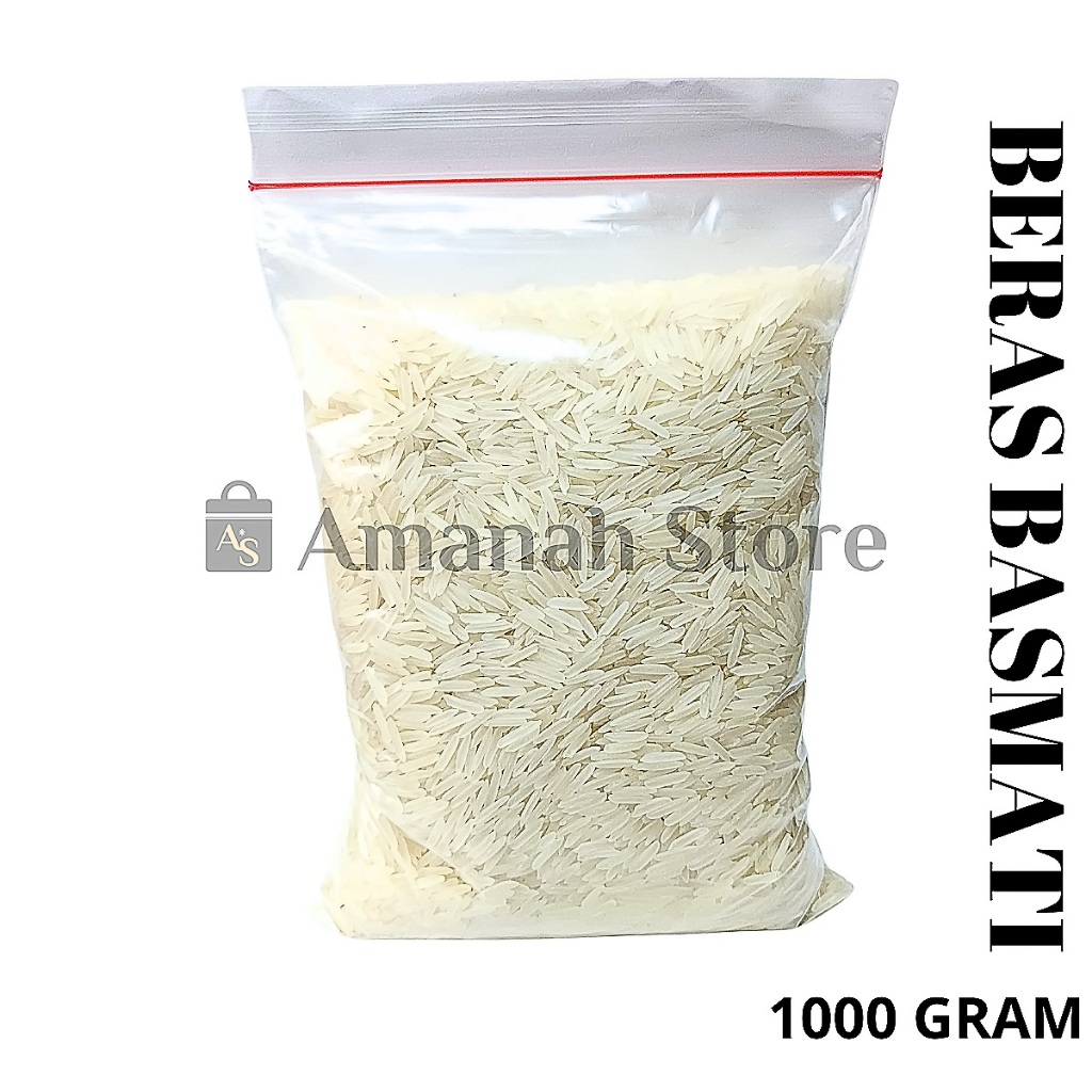 Jual Beras Basmati Premium Grade Beras India 1 Kg PREMIUM GOLD ASSALAM ...