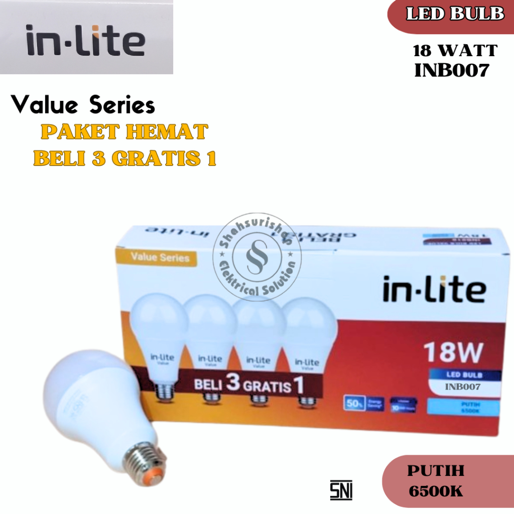 Jual Lampu Led Inlite In Lite Inb007 18w Beli 3 Gratis 1 Murah