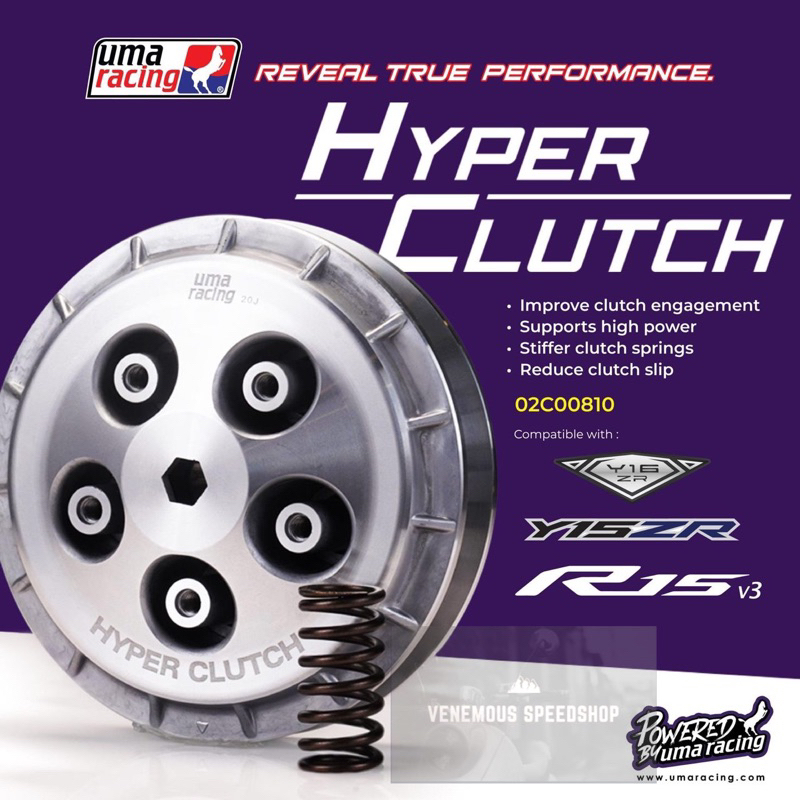 Jual Hyper Clutch Rumah Kopling Racing Uma Racing Mx king / R15 V3