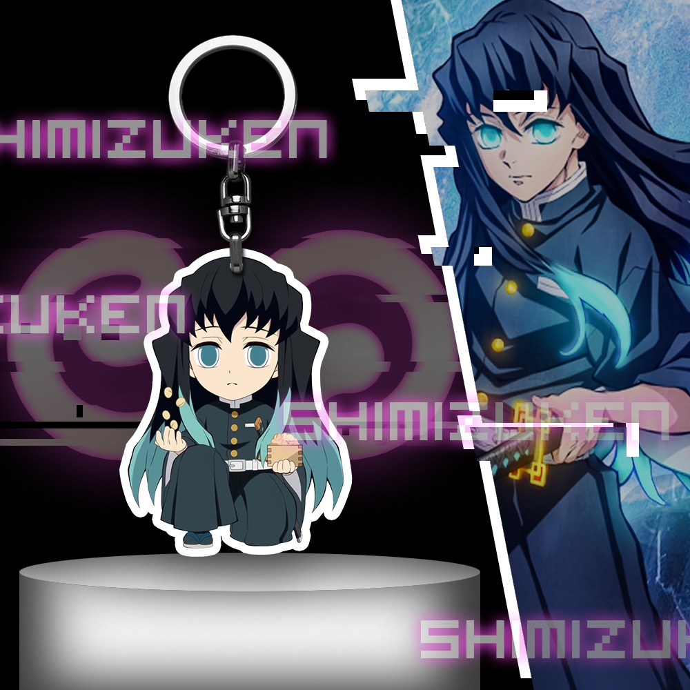 Jual Gantungan Kunci Anime Kimetsu no Yaiba Muichiro Tokito - Ganci ...