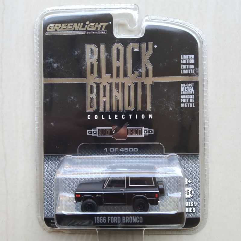 GREENLIGHT Ford Bronco 1966 Gulf Oil – 1/24, Métal Et Plastique, Bleu