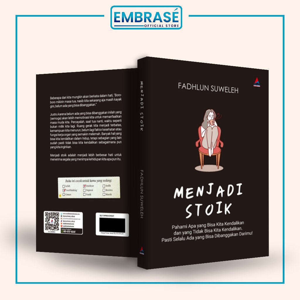 Jual Buku Self Improvement - Menjadi Stoik -Fadhlun Suweleh | Shopee ...