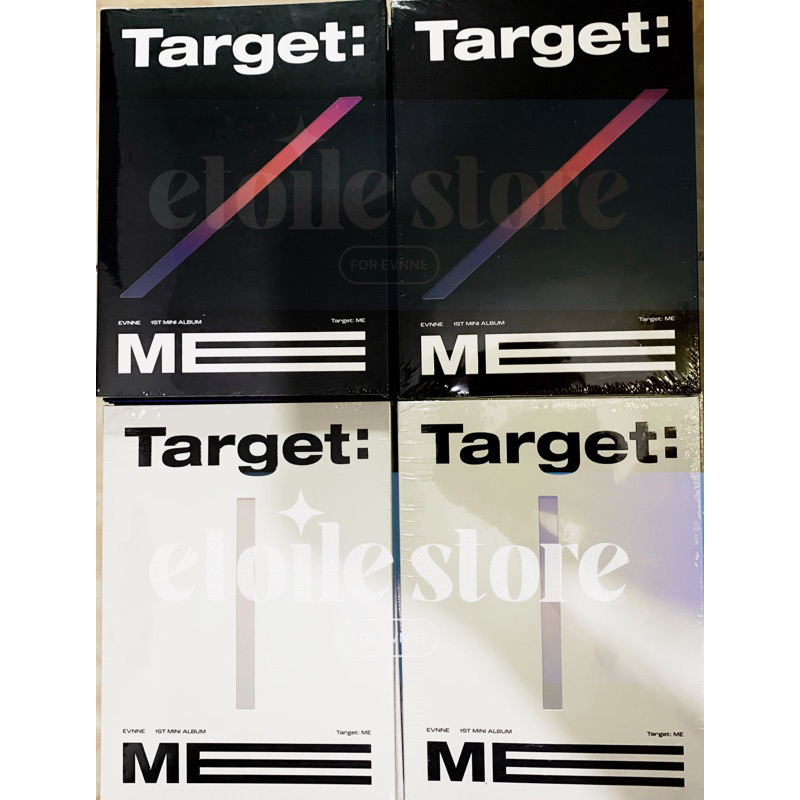 Jual [READY STOCK] SEALED EVNNE 1ST MINI ALBUM TARGET:ME WITH PHOTOCARD ...