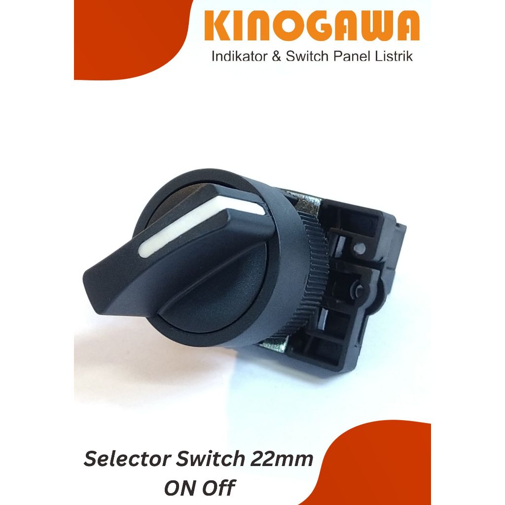 Jual Selector Switch 22mm STAY PUT Plastik XB2 ON OFF - Diputar ngunci ...