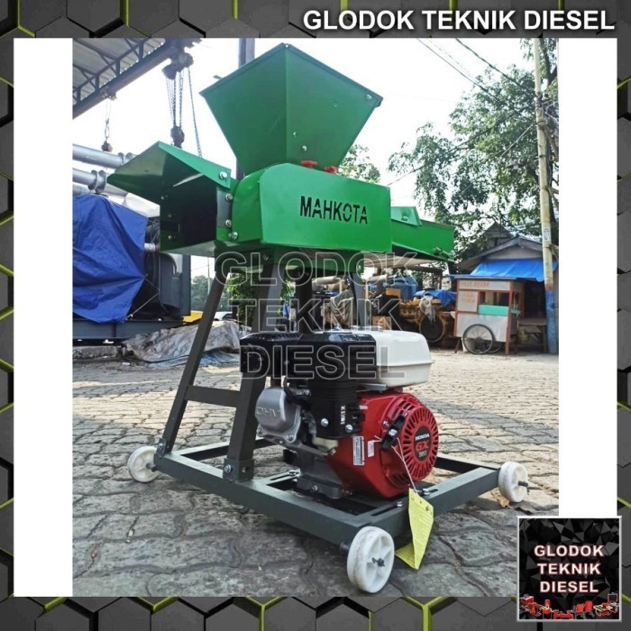 Jual Mesin Pencacah Rumput Kompos Mahkota MCC 6-300 + Diesel Solar ...