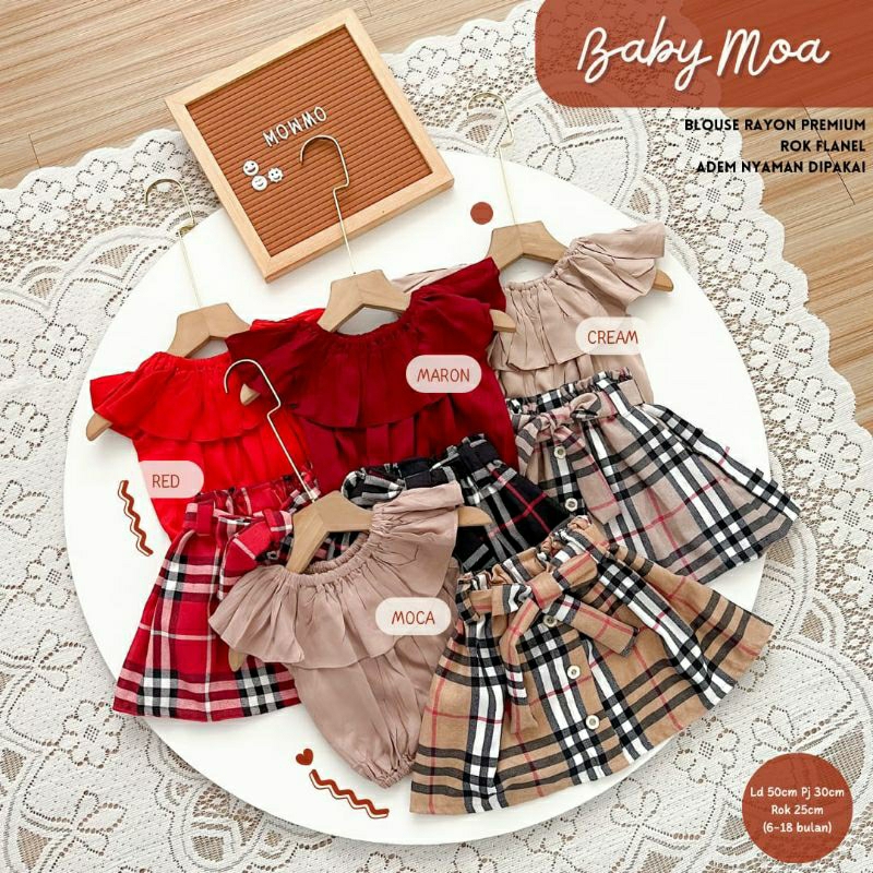 Jual Baby Moa Set (Mowmo) | Shopee Indonesia