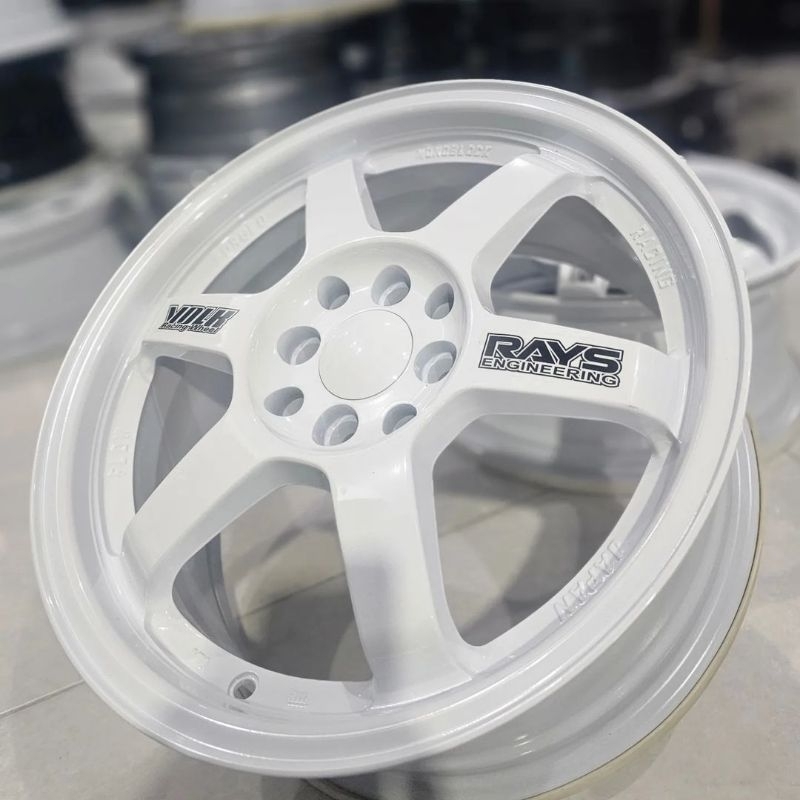 Jual velg mobil volk rays te37 ring 16 lebar 7 et42 untuk jazz freed ...