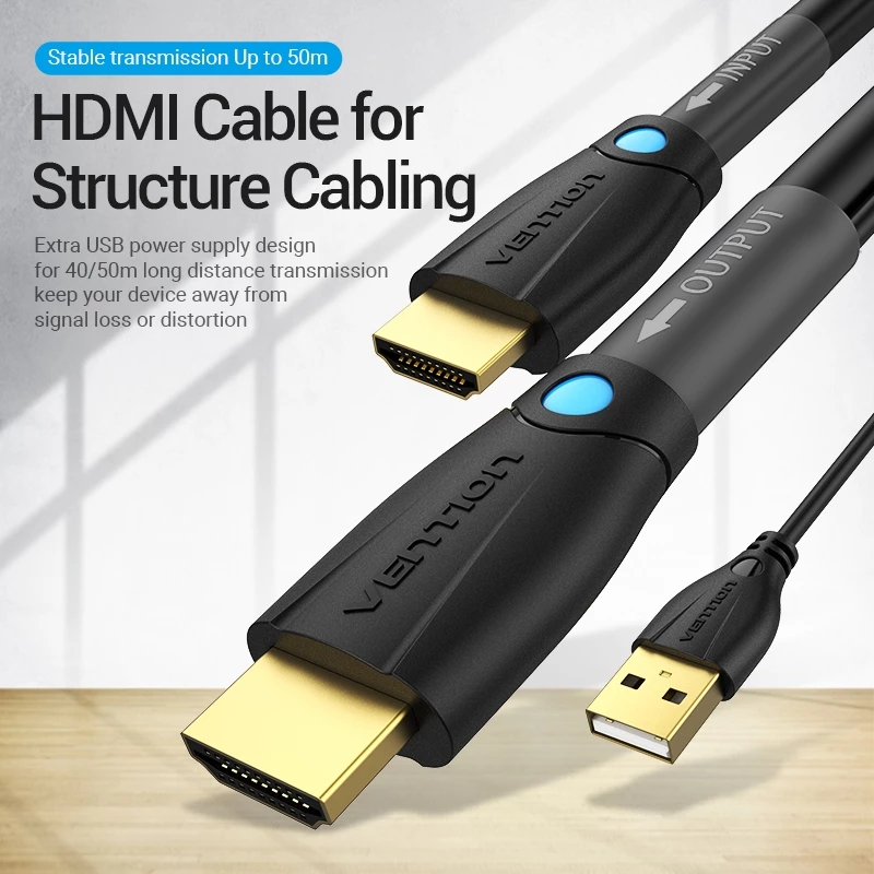Vention Kabel HDMI 20M Industrial Structure Cabling
