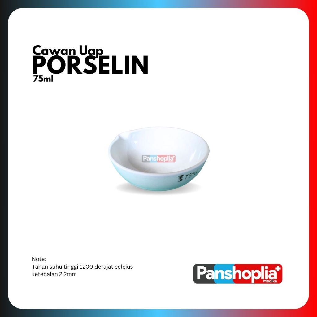 Jual Cawan Porselin 75ml Evaporating Dish Cawan Penguap 75 Ml Shopee Indonesia 4223