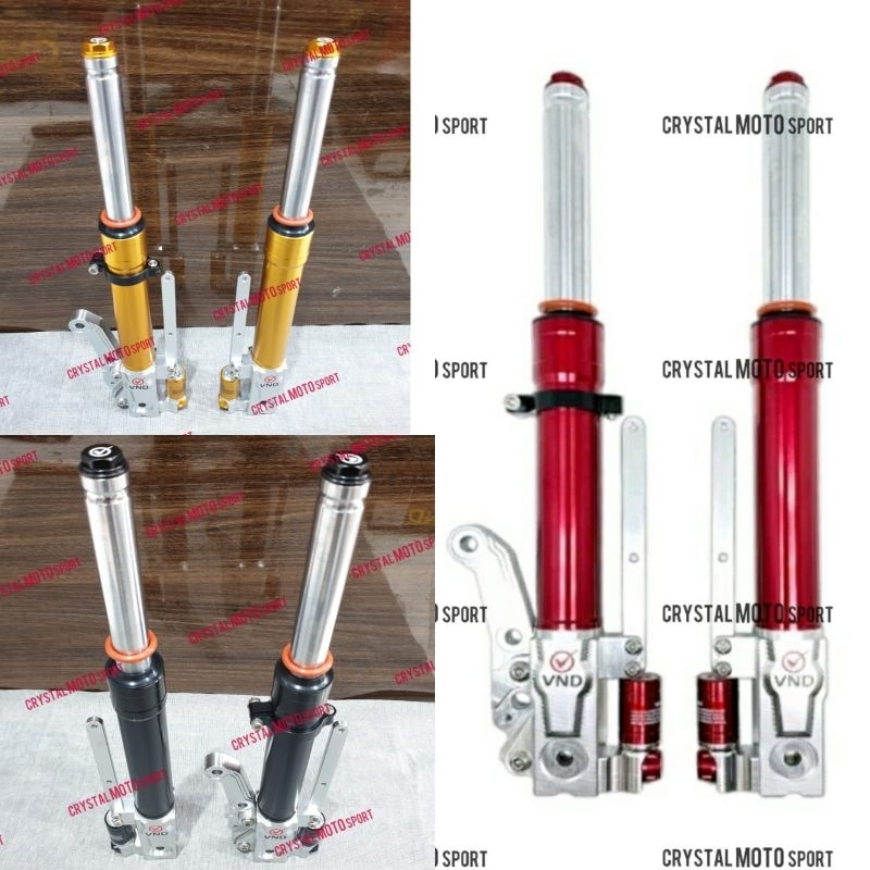 Jual suspension vnd ak111 aerox155 shockbreaker depan aerox new ...