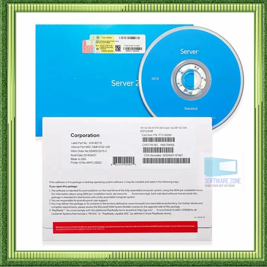 Jual Windows server 2016 Standard Full Package | Shopee Indonesia
