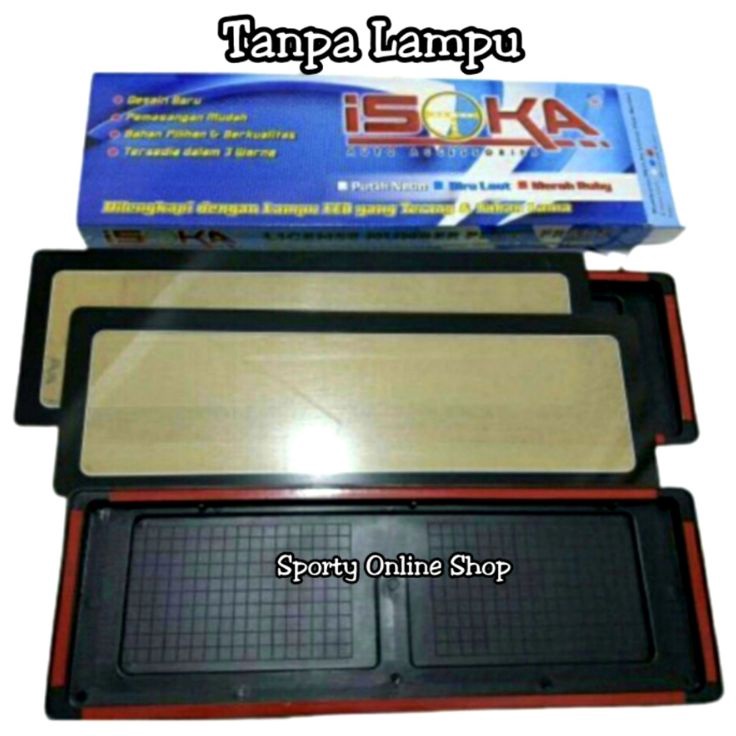 Jual Wa Dudukan Tatakan Plat Nomor Mobil Universal Tanpa Lampu Isoka I Produk Terkini Shopee