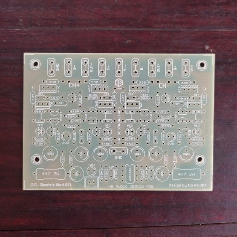 Jual PCB OCL Simetris Mod BTL | Shopee Indonesia