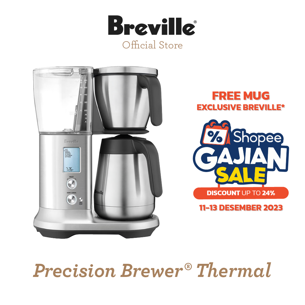 Jual Breville Precision Brewer Thermal Mesin Kopi Manual Brew Metode