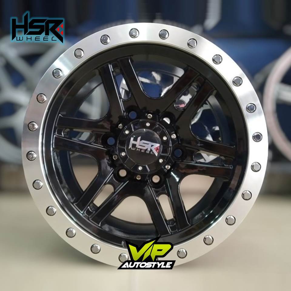 Jual Velg Offroad HSR KWANYAR R15 Racing Strada Triton Panther New Ford ...