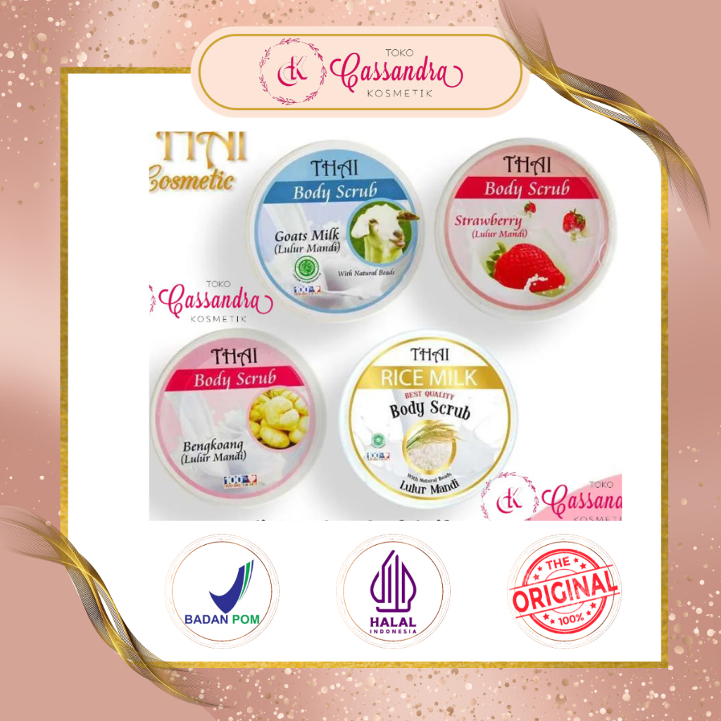 Jual THAI BODY SCRUB 200GR Shopee Indonesia