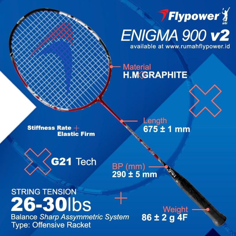 フライパワー ENIGMA 900 V2 V3 2本 ビクター オーラスピードHS PLUS 