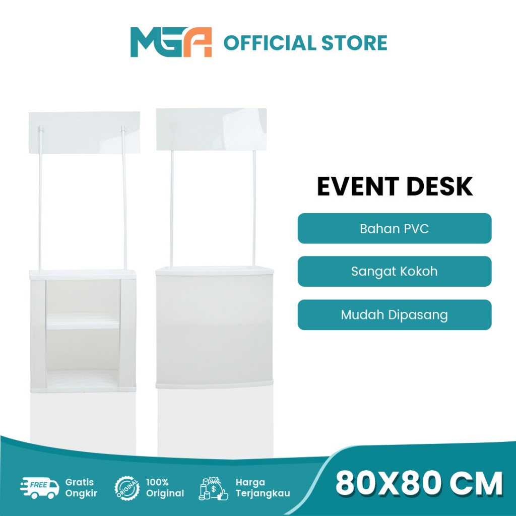 Jual Event Desk Meja Promosi Meja Pameran Meja Jualan Meja Booth Portable Shopee Indonesia 4024