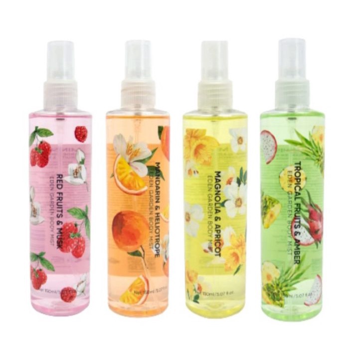 Jual XC26619 MINISO EDEN GARDEN BODY MIST SPRAY BODY MIST MINISO 15 ML ...
