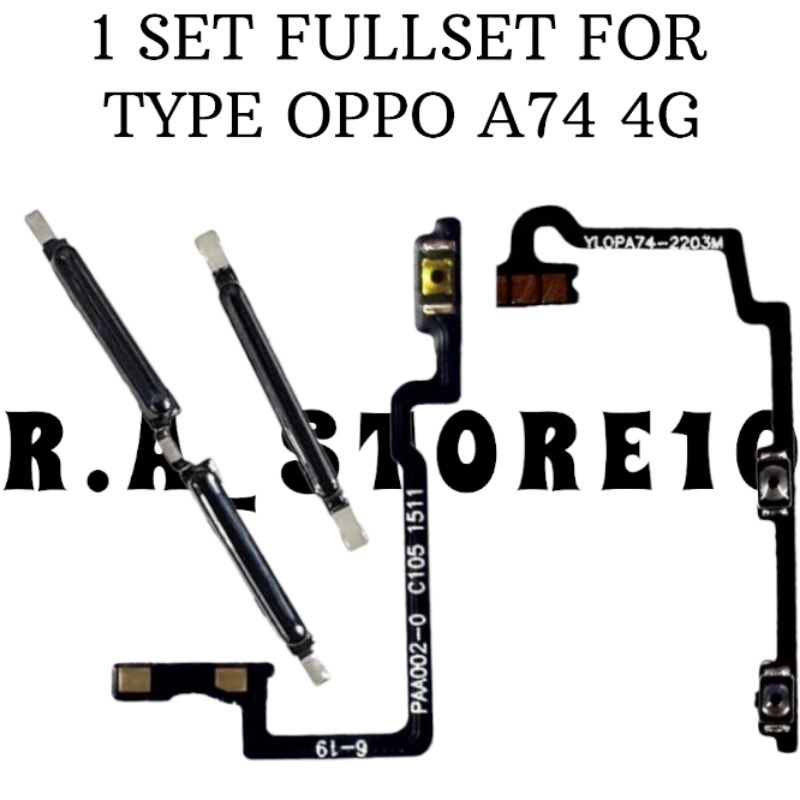Jual Flexibel Flexible Tombol Power On Off Oppo A74 4G / A95 4G - Flexi ...