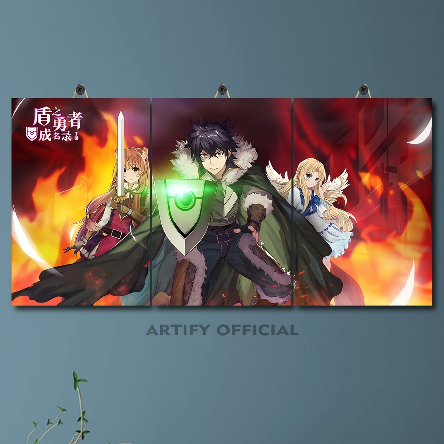 Jual Dekorasi Ruangan Gambar Anime The Rising Of The Shield Hero 60X30 ...