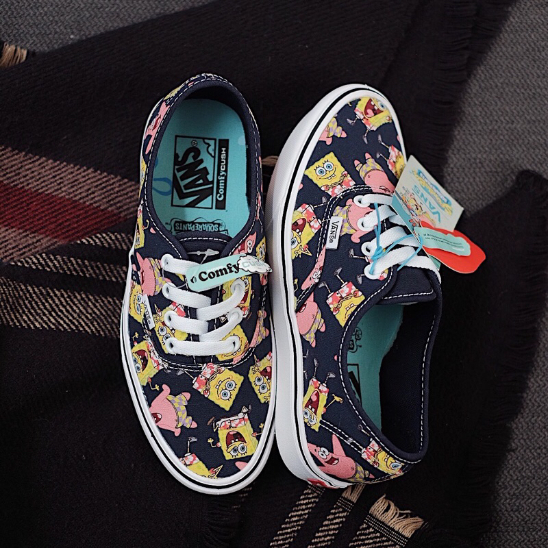 Jual SEPATU VANS ORIGINAL RESMI AUTHENTIC SPONGEBOB ALOHABOB