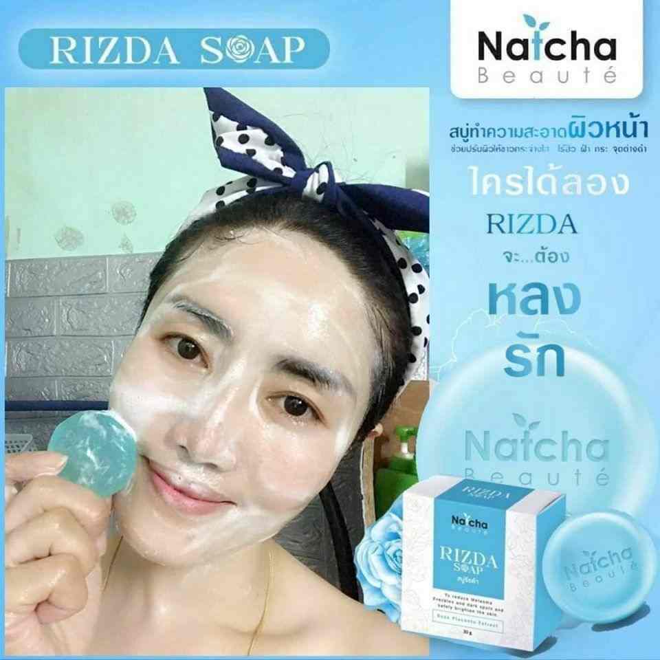 Jual Natcha Beaute Thailand RIZDA SOAP/Whitening Face Soap/Soap/Sabun ...