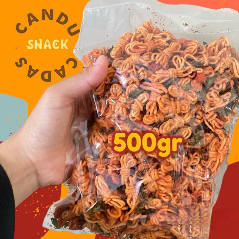 Jual [500 GR] MIE GULUNG PEDAS ORIGINAL DAUN JERUK MILUNG VIRAL ...