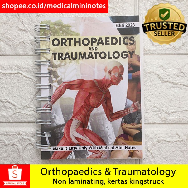 Jual Medical Mini Notes ORTHOPAEDICS AND TRAUMATOLOGY (ORTHO) Buku Saku ...
