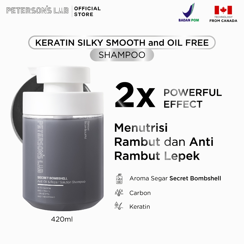 Jual Peterson's Lab Keratin Silky Smooth and Oil Free 420ml