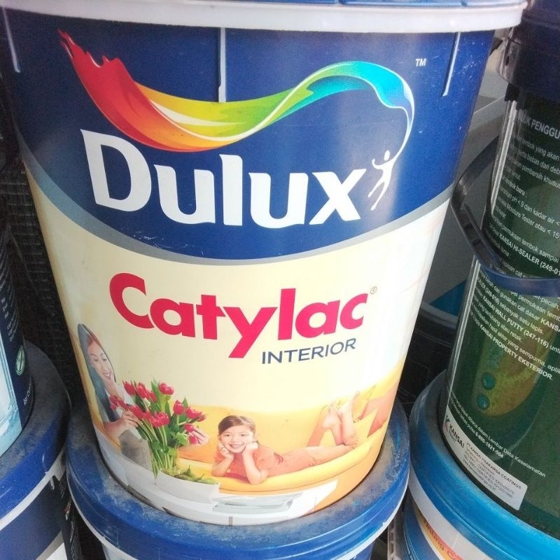 Jual Cat Tembok Dulux Catylac Interior Putih 5 Kg Warna Green Romantic Shopee Indonesia 3126