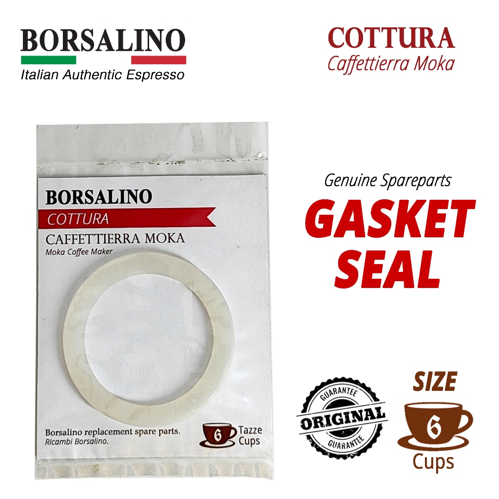 Jual Borsalino Cottura Moka Pot Replacement Silicone Gasket Seal 6