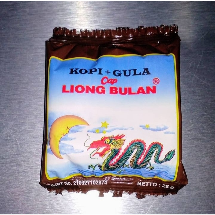 Jual Kopi Liong Khas Bogor Kopi Liong Bulan Plus Gula 1 Pack Isi 20