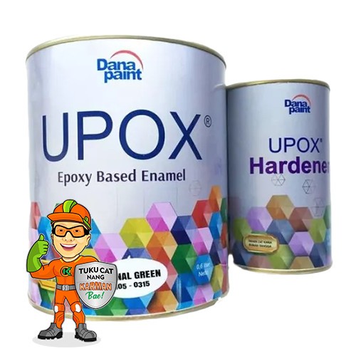 Jual CAT DASAR LANTAI DANAPAINT UPOX EPOXY BASED ENAMEL SET HARDENER