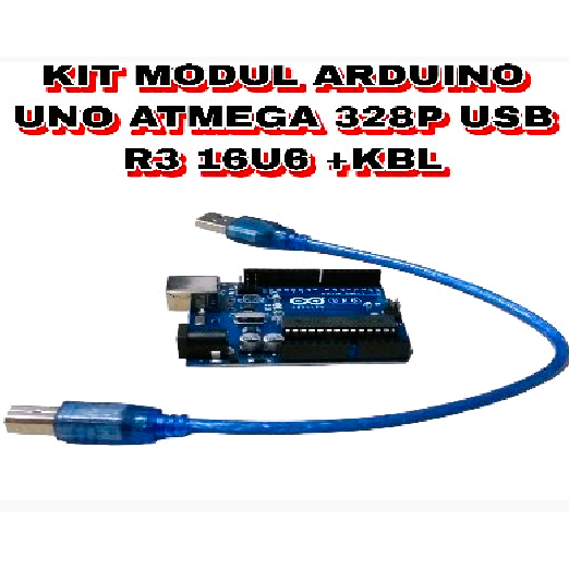 Jual Kit Modul Arduino Uno Atmega 328p Usb R3 16u6 Kabel Shopee