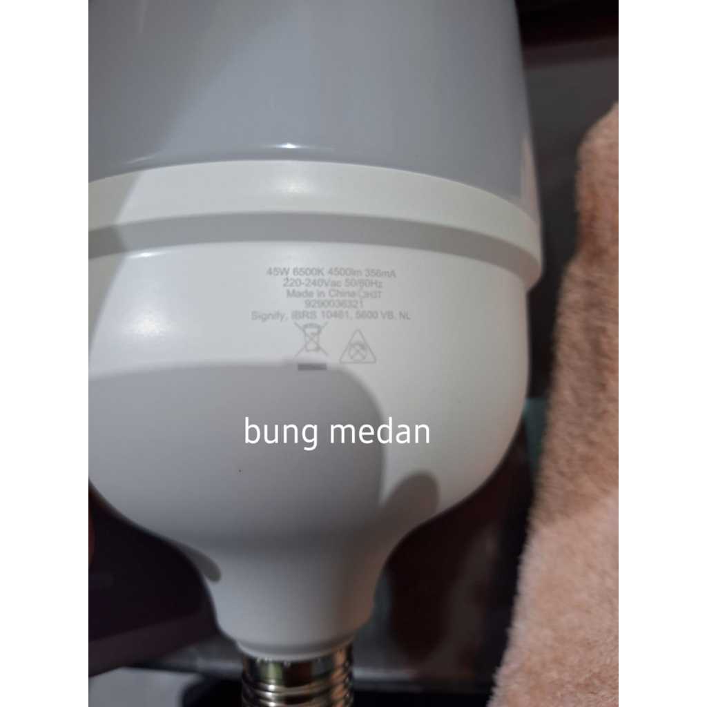 Jual Lampu LED Philips 45W 45WATT 45 WATT PUTIH TFORCE BULB TRUEFORCE ...
