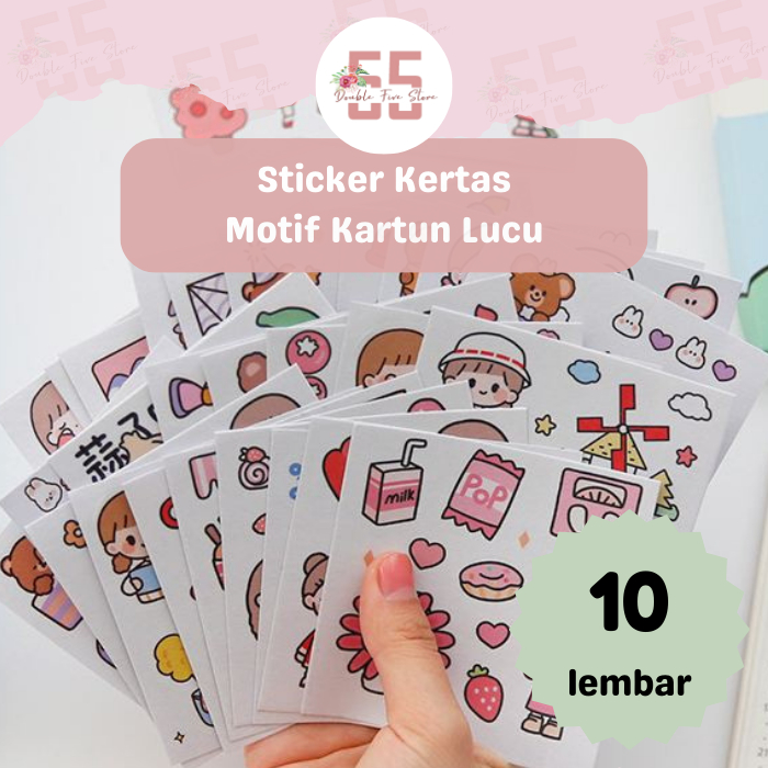 Jual Sticker Lucu Aesthetic Sticker Aesthetic Sticker Dekorasi