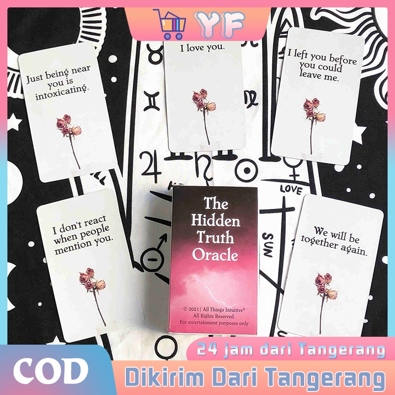 Jual Lembar Ramalan Kartu Cards Oracle The Hidden Truth Oracle Tarot Deck Shopee Indonesia