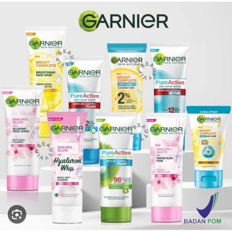 Jual Garnier Face wash 100ml Shopee Indonesia