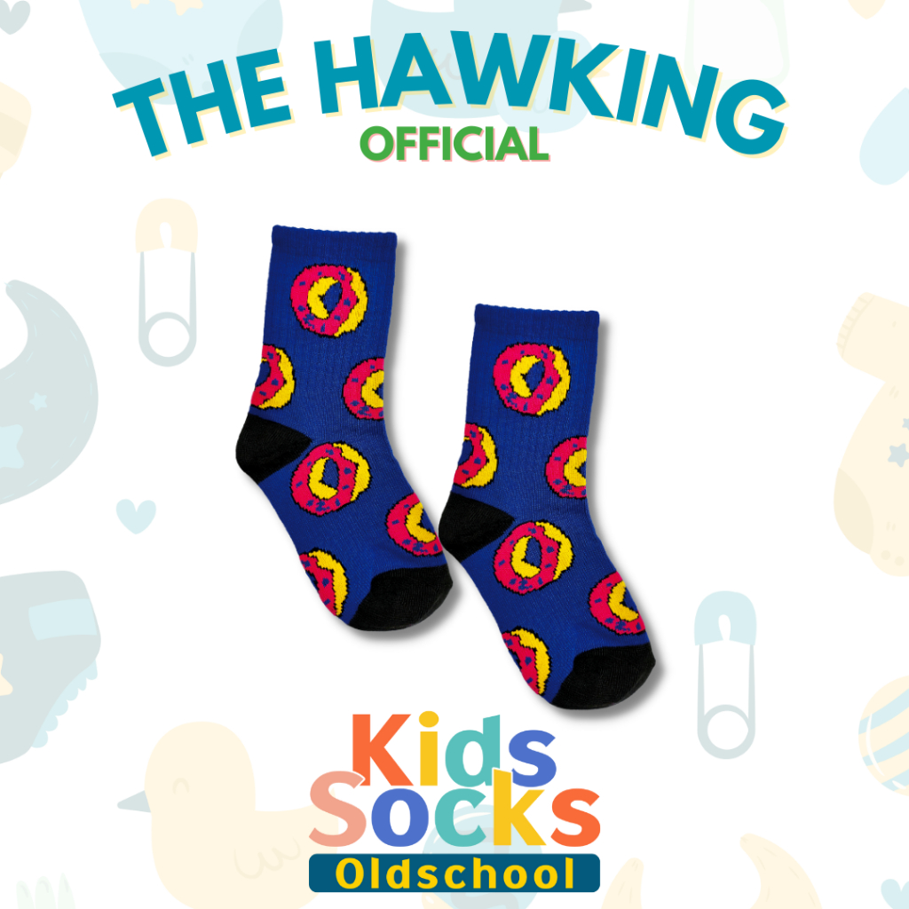 Jual Kaos Kaki Anak Motif Oldschool Kids Premium - The Hawking Official ...