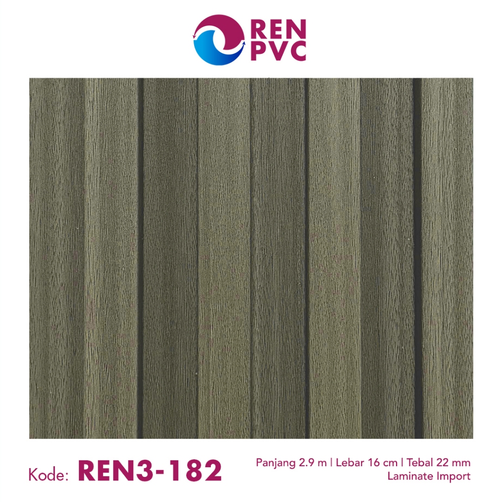 Jual REN PVC - Wall Panel WPC | 3D Wood Panel WPC 2CM | Shopee Indonesia