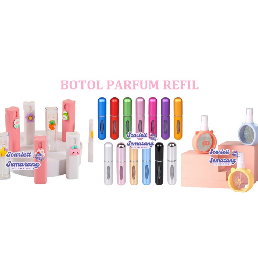 Jual BOTOL PARFUM SPRAY | BOTOL PARFUM REFILL | BOTOL FARFUM | MINI ...