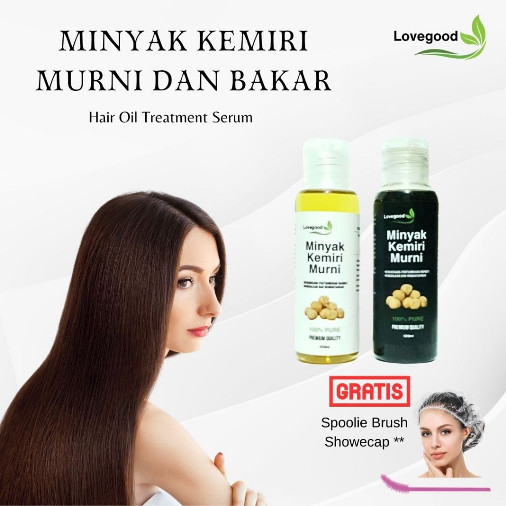 Jual Minyak Kemiri Murni Dan Bakar By Lovegood - Penumbuh Rambut Anti ...