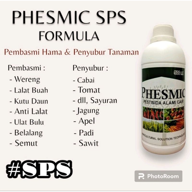 PHESMIC SPS 500ML Pestisida Alami Cair pembasmi hama dan penyubur tanaman