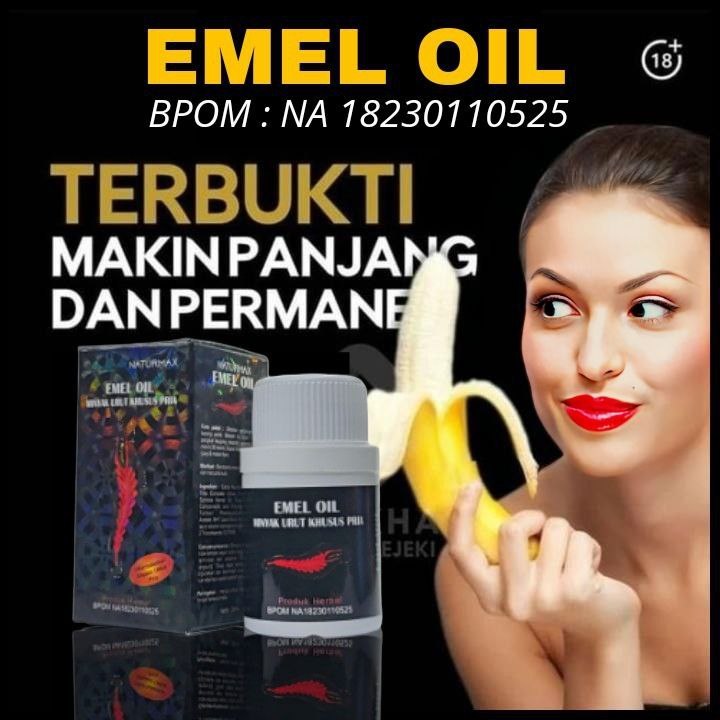 Jual Emel Oil Minyak Lintah Hitam Asli Papua Original Obat Pembesar